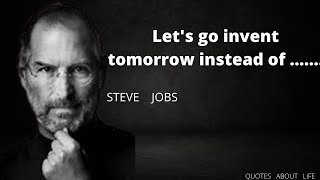 Steve jobs Motivational Quotes about life
