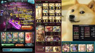 [グラブル]バブ塔 44-1 1ターン討伐 -2 技傷/[GBF] Tower of Babyl 44-1 one turn kill part 2: skill DMG