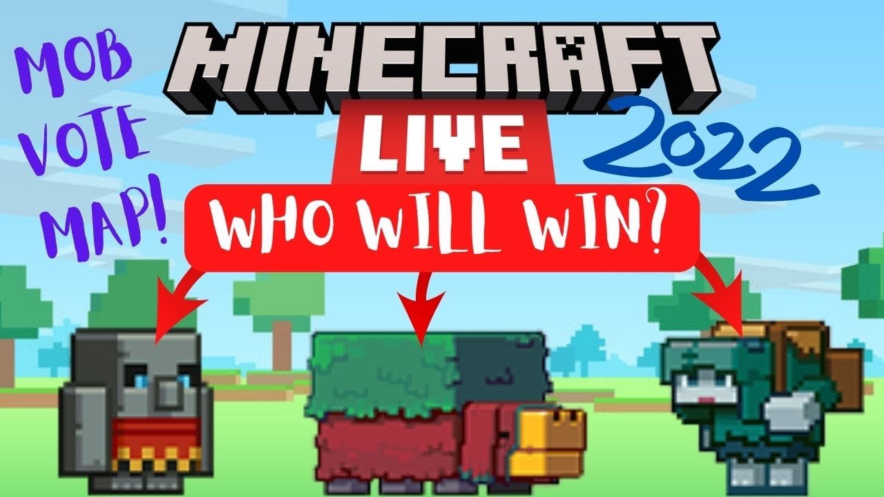 Minecon 2022 Mob Vote - YouTube