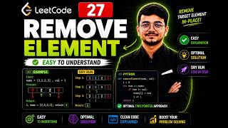 🔥 LeetCode 27: Remove Element | Easy C++ Two Pointer Solution Explained 🚀
