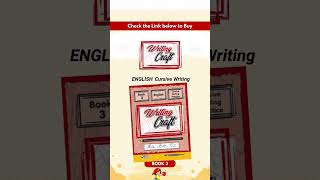 WritingCraft - Cursive Handwriting Books - Blackstonebooks
