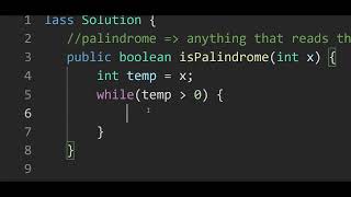 What is Palindrome number ? DETAILED EXPLANATION!!! SUPER EASY!! Java Code