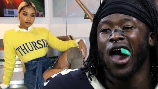 Saints RB Alvin Kamara’s Stripper GF Calls Him Out Publicly For Having A Small Wee Wee!