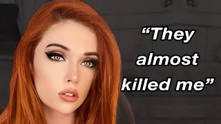This Huge Twitch Streamer Got Beat Up // The Amouranth story
