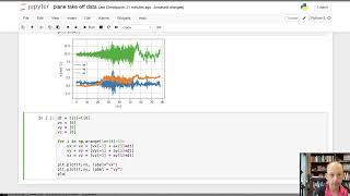 Using a phone accelerometer to create position-time data during a take off