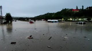 Heavy rainfall causes massive floods in central Turkey | AFP