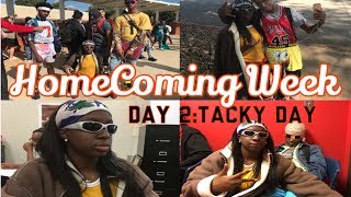 HOMECOMING WEEK DAY 2: TACKY DAY| Kristina Denise