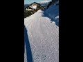 skiing on top of the alpspitze