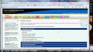 Learning Express Library Database Tutorial