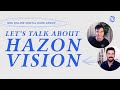 GRC Online Digital Care Group #1: Let's Talk About Hazon Vision