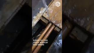 DIY Plumbing Goes Wrong #Plumbing #Fails #UhOh #Shorts