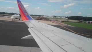 Southwest Airlines 737-300 Takeoff from BWI