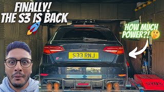 HOW MUCH POWER DID MY FORGED AUDI S3 8V MAKE?! 🤯 COLLECTING MY CAR AFTER 5 MONTHS! | S3Ranj