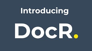 Introducing DocR: Your Complete Document Management Solution