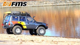 ＃OBLHOBBY　FMS 1/10 FCX10 LC80 Toyota Land Cruiser 80 LC80トヨタランドクルーザー80/巨大クローラーラジコンアキシャル SCX6ハンチョウ