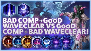 Tyrande Starfall -  BAD COMP WITH GOOD WAVECLEAR VS GOOD COMP WITH BAD WAVECLEAR! - B2GM Season