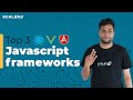 Top 3 JavaScript Frameworks You Should Know | JS Frameworks #shorts