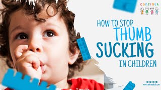 How to stop thumb sucking in children? I छोटे बच्चे अपना अंगूठा क्यों चूसते हैं और इसे कैसे रोके?