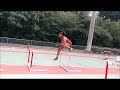 hurdle training quick 3 one step over the top with sierra fletcher