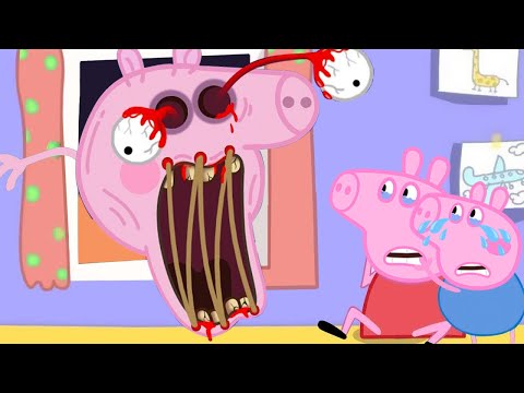 Zombie Apocalypse, Peppa Pig Family vs Zombies ‍️‍️ | Peppa Pig Funny Animation