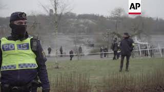 Far-right Danish activist burns Quran in Sweden