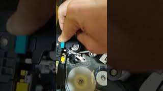 Letatwin LM550A/PC, Ink ribbon loading and printing demo by Amit Rawal (Indomax)