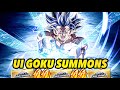 ARE YOU KIDDING ME!?!? TEQ LR UI GOKU SUMMONS *LIVE STREAM* DBZ DOKKAN BATTLE