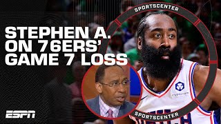 Stephen A. on 76ers' Game 7 loss: James Harden should SHAVE his beard! | SportsCenter