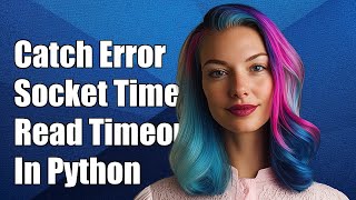catching "socket.timeout The read operation timed out" in python