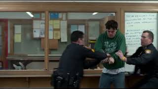 Manchester by the sea police station scene