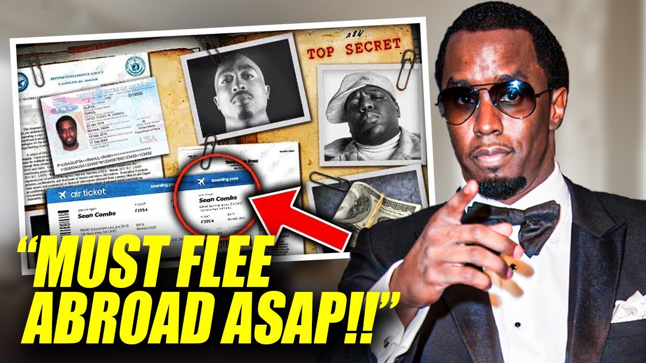 Diddy TRIES To Flee The Police In 2Pac Case As Fresh Arrest Warrant ...