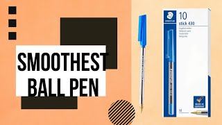 Smoothest ball pen | Staedtler stick 430 | #pen