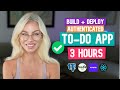 🛑 3hrs to Build and DEPLOY an Authenticated TO DO APP! PostGres + React + Node.js + Kinsta