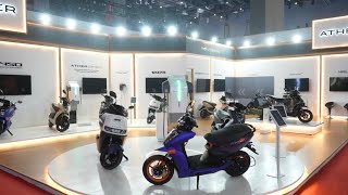 Displaying Ather's engineering prowess at Bharat Mobility Global Expo 2025