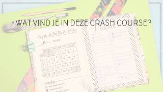 Mijn bullet journal crash course van MUS Creatief