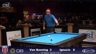 2015 USBTC 10-Ball: Shane Van Boening vs Jeffrey Ignacio