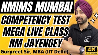 NMIMS Competency Test | Mega Live Class 1 | NM Mumbai Target