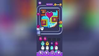 Pixel Flow Level 659 Solution Walkthrough