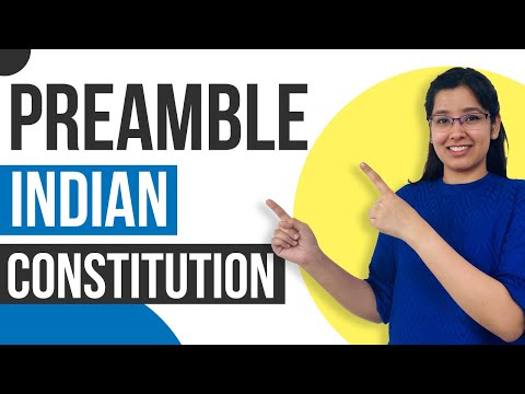 What is the most important part of the preamble?