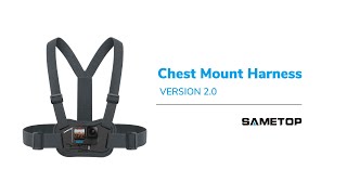 Sametop Chest Mount V2 for All GoPro - New Release