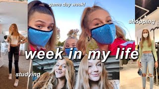 A WEEK IN MY LIFE | school, football game, etc