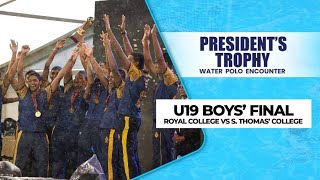 HIGHLIGHTS – U19 Boys’ Final – President’s Trophy Water Polo Tournament 2024