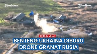 Pasukan Rusia Lemparkan Granat Berkali-kali pada Posisi Militan Ukraina, Viral!