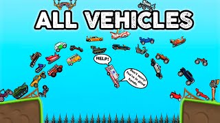 FULLY UPGRADED ALL VEHICLES | Which one is the best? | Hill Climb Racing