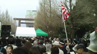 H24(2012)年4月7日 靖国神社 「同期の桜」