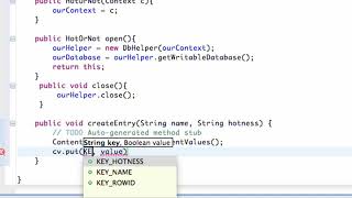 Android Application Development Tutorial 117 Inserting Data into SQLite Database YouTube