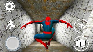 ESCAPING AS SPIDER-MAN IN GRANNY 3 TRAIN ESCAPE ENDING!