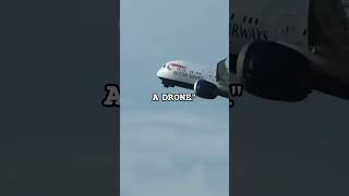 When a Plane Collides with a Drone!