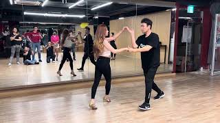 월라틴 마이클 y 줄리엣 살사 상급반 데모 영상 salsa bachata tv