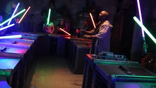 Savi's Workshop Handbuilt Lightsabers experience at Disneyland!!